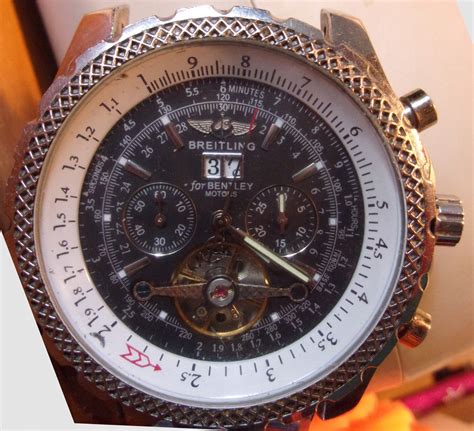 breitling bentley motors special edition watches|real breitling bentley watch.